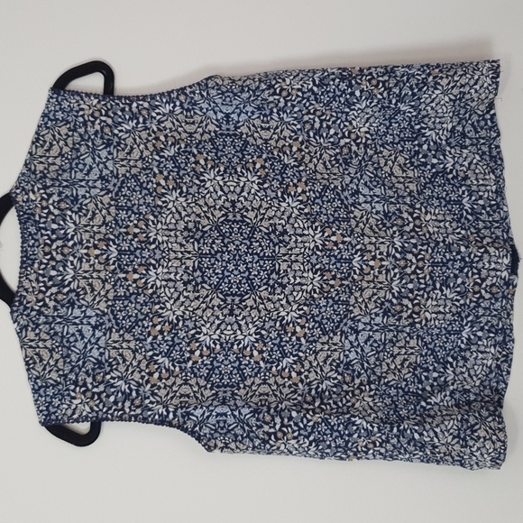 Tory Burch Silk Kaleidoscope Floral Blouse - Picture 9 of 9